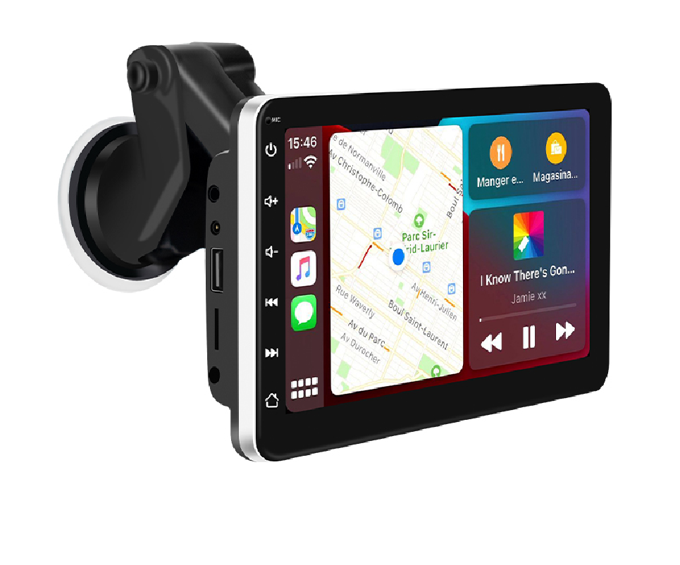 Pantalla de reproducción de video portátil para vehículo Q7S