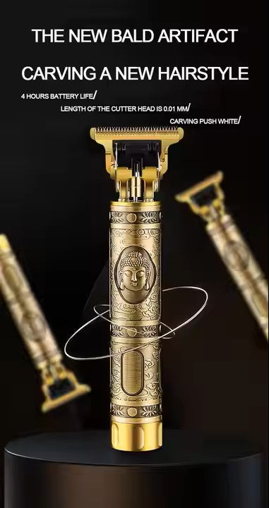Cortadora de pelo y barba inalámbrica Buddha Head T9