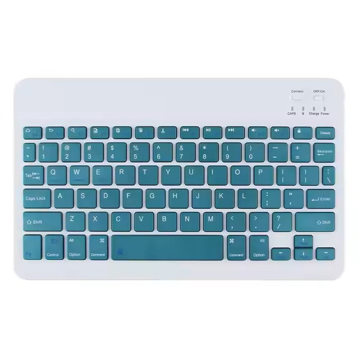Teclado bluetooth de 10 pulgadas con múltiples colores