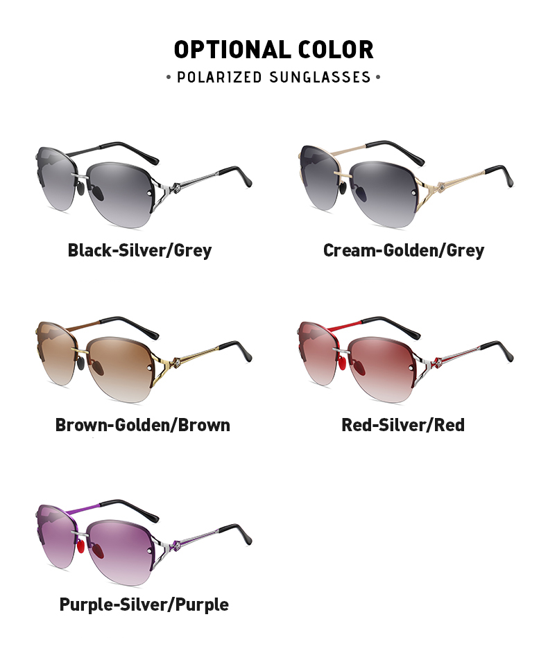 Gafas de sol polarizadas de moda para conducir A736