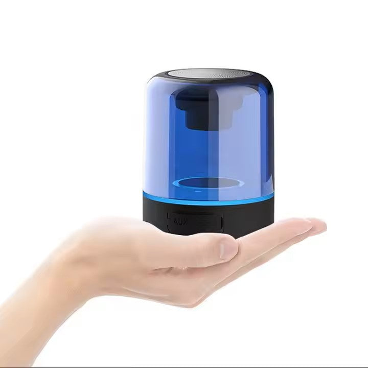 Altavoz estéreo inalámbrico portátil JY03 TWS con luz RGB
