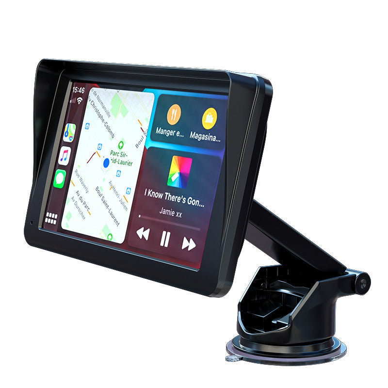 Pantalla de reproducción de música portátil para vehículos Q7