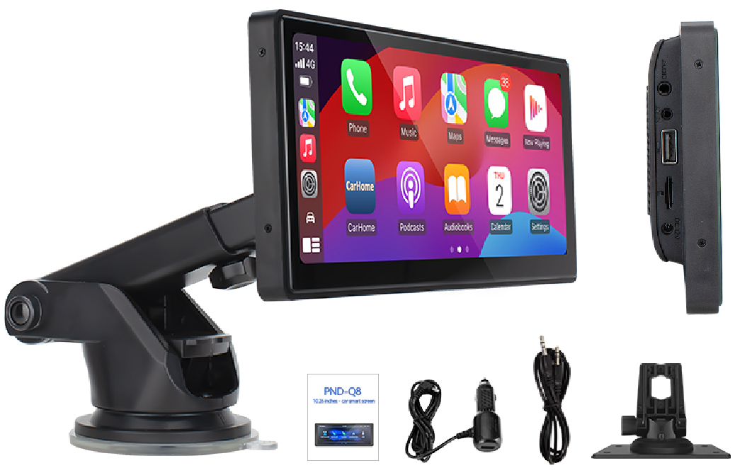Pantalla de reproducción de coche portátil Q8