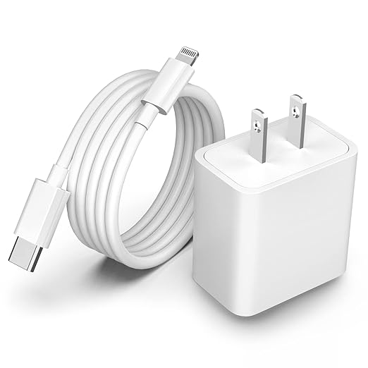 Juego de adaptadores de corriente para iPhone de 20 W